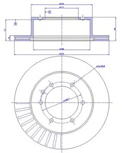 Тормозной диск CAR купить