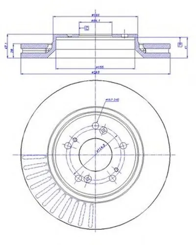 Тормозной диск CAR купить