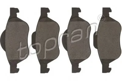Комплект тормозных колодок, дисковый тормоз TOPRAN купить