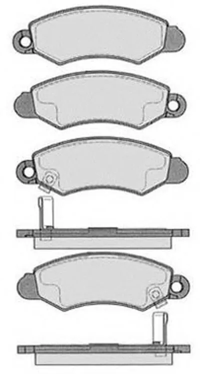 Комплект тормозных колодок, дисковый тормоз RAICAM купить