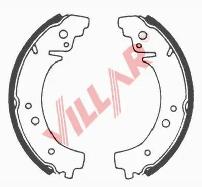 Комплект тормозных колодок VILLAR купить