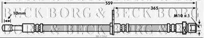 Тормозной шланг BORG & BECK купить