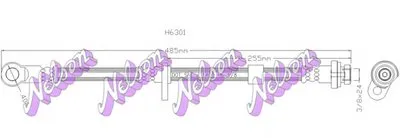 Тормозной шланг BROVEX-NELSON купить