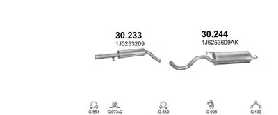 Система выпуска ОГ POLMO купить