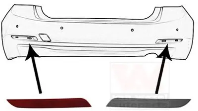 задний прожектор VAN WEZEL купить