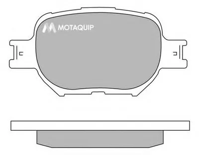Комплект тормозных колодок, дисковый тормоз MOTAQUIP купить