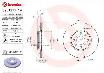 Тормозной диск BREMBO купить