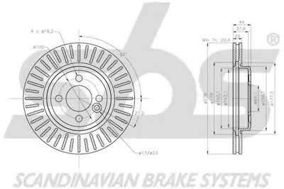 Тормозной диск sbs купить
