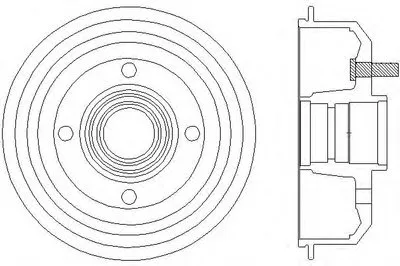 Тормозной барабан HELLA купить