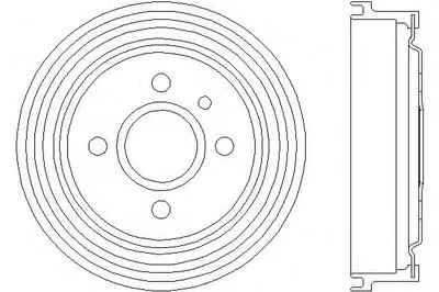 Тормозной барабан HELLA купить