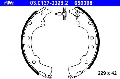 Комплект тормозных колодок ATE купить