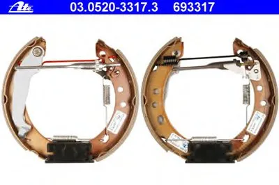 Комплект тормозных колодок Original ATE TopKit ATE купить