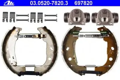 Комплект тормозных колодок Original ATE TopKit ATE купить