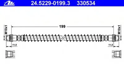 Тормозной шланг ATE купить