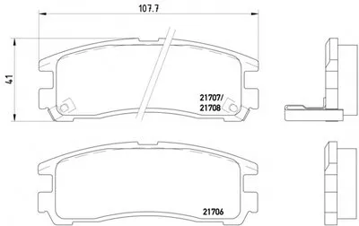 Комплект тормозных колодок, дисковый тормоз HELLA PAGID купить