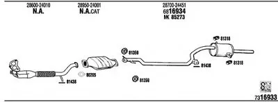 Система выпуска ОГ WALKER купить