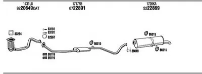 Система выпуска ОГ WALKER купить