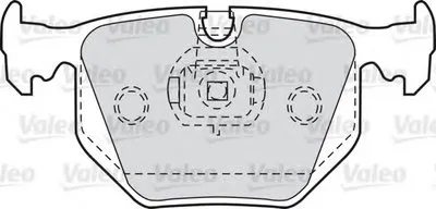 Комплект тормозных колодок, дисковый тормоз VALEO купить