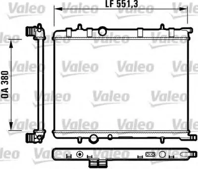 Радиатор, охлаждение двигателя VALEO купить