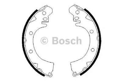 Комплект тормозных колодок BOSCH купить