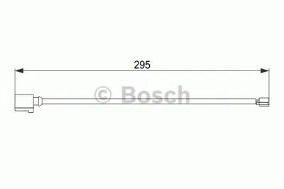 Сигнализатор, износ тормозных колодок BOSCH купить