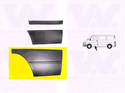 Дверь, кузов VAN WEZEL купить