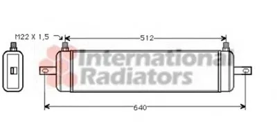 масляный радиатор, двигательное масло VAN WEZEL купить