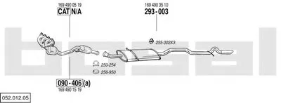 Система выпуска ОГ BOSAL купить