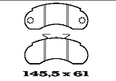 Комплект тормозных колодок, дисковый тормоз FTE купить