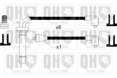 Комплект проводов зажигания CI QUINTON HAZELL купить