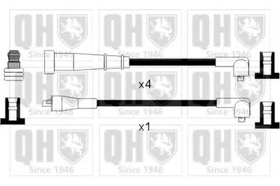 Комплект проводов зажигания CI QUINTON HAZELL купить