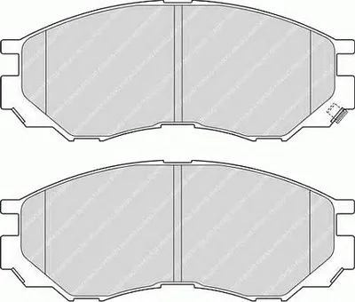 Комплект тормозных колодок, дисковый тормоз PREMIER FERODO купить