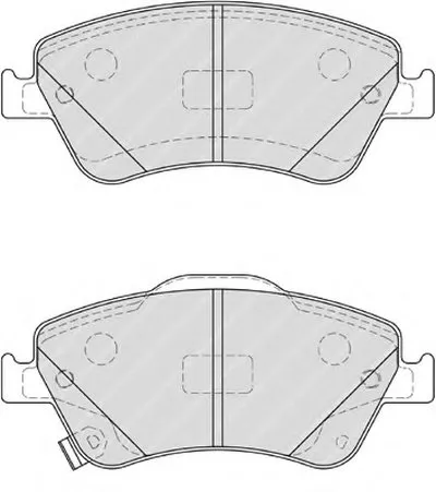 Комплект тормозных колодок, дисковый тормоз PREMIER FERODO купить