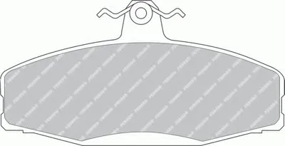 Комплект тормозных колодок, дисковый тормоз PREMIER FERODO купить