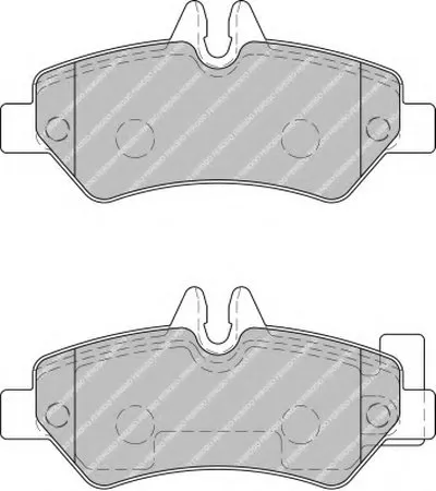 Комплект тормозных колодок, дисковый тормоз PREMIER FERODO купить