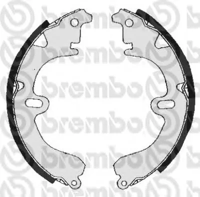 Комплект тормозных колодок BREMBO купить