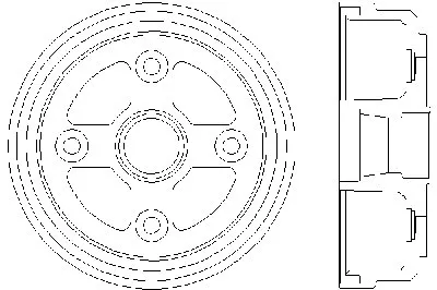 Тормозной барабан MINTEX купить