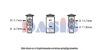 Расширительный клапан, кондиционер AKS DASIS купить