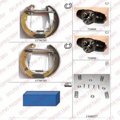 Комплект тормозных колодок DELPHI купить