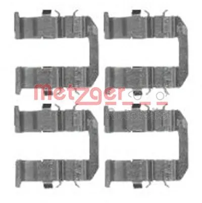 Комплектующие, колодки дискового тормоза METZGER купить