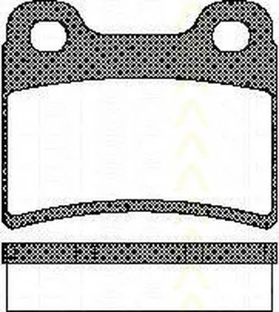 Комплект тормозных колодок, дисковый тормоз TRISCAN купить