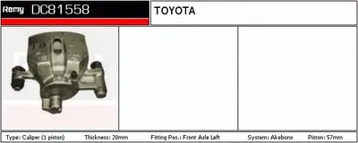 Тормозной суппорт Remanufactured REMY (Multiline) DELCO REMY купить