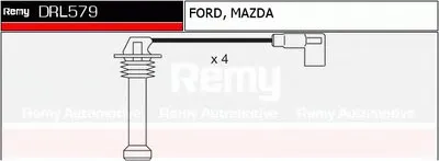 Комплект проводов зажигания Brand New REMY (Multiline) DELCO REMY купить