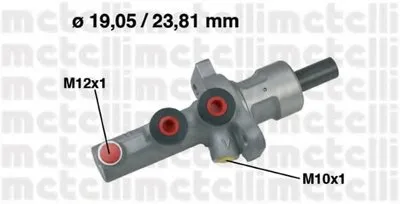 целиндер ручного тормоза METELLI купить
