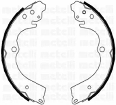 Комплект тормозных колодок METELLI купить