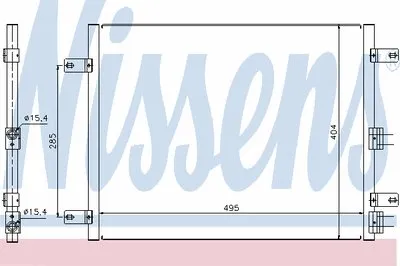 Конденсатор, кондиционер NISSENS купить