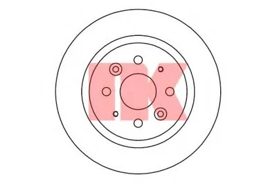 Тормозной диск NK купить