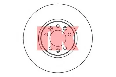 Тормозной диск NK купить