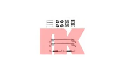 Комплектующие, тормозная колодка NK купить
