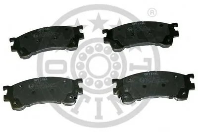 Комплект тормозных колодок, дисковый тормоз OPTIMAL купить